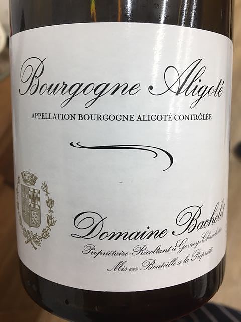 Dom. Bachelet Bourgogne Aligoté(ドメーヌ・バシュレ ブルゴーニュ アリゴテ)