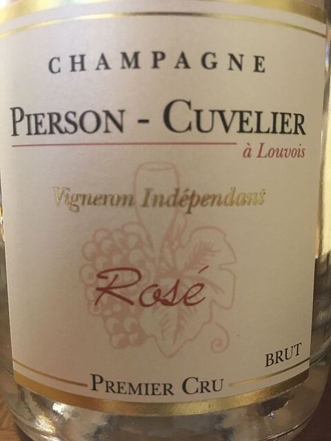 Pierson Cuvelier Cuvée Rosé 1er Cru(ピエルソン・キュヴリエ キュヴェ・ロゼ プルミエ・クリュ)