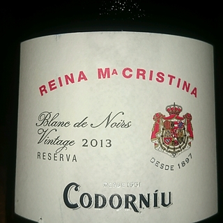 Codorníu Reina Ma Cristina Blanc de Noirs