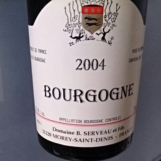 Dom. B. Serveau et Fils Bourgogne Blanc(ドメーヌ・ベルナール・セルヴォー・エ・フィス ブルゴーニュ ブラン)