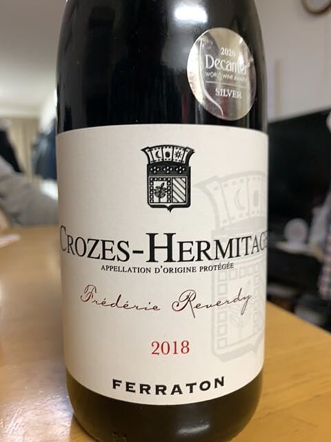 Ferraton Crozes Hermitage Frédéric Reverdy Rouge