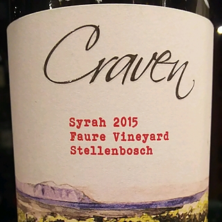 Craven Syrah Faure Vineyard