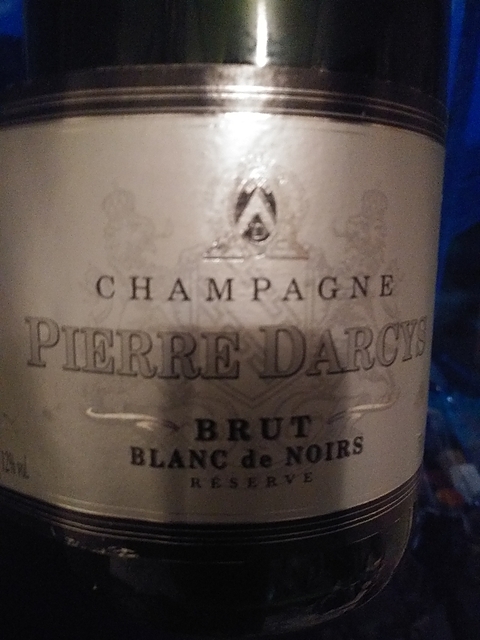 Champagne Pierre Darcys Brut Blanc de Noir Reserve