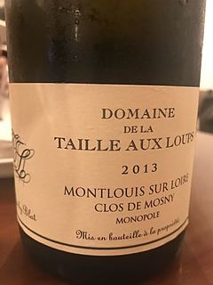 Dom. de la Taille Aux Loups Montlouis Sur Loire Clos de Mosny(ドメーヌ・ド・ラ・タイユ・オー・ルー モンルイ・シュル・ロワール クロ・ド・モニ)