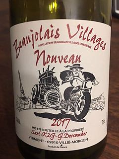 Georges Descombes Beaujolais Villages Nouveau(ジョルジュ・デコンブ ボージョレ・ヴィラージュ ヌーヴォー)