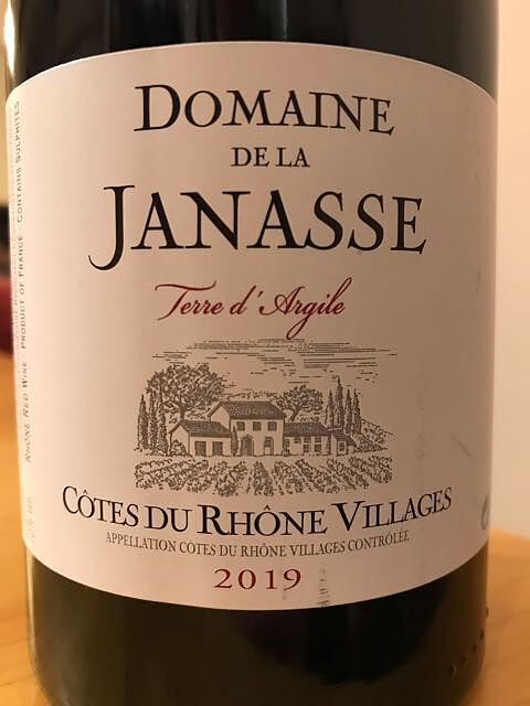Dom. de la Janasse Côtes du Rhône Villages Terre d'Argile(ドメーヌ・ド・ラ・ジャナス コート・デュ・ローヌ・ヴィラージュ テッレ・ダルジル)