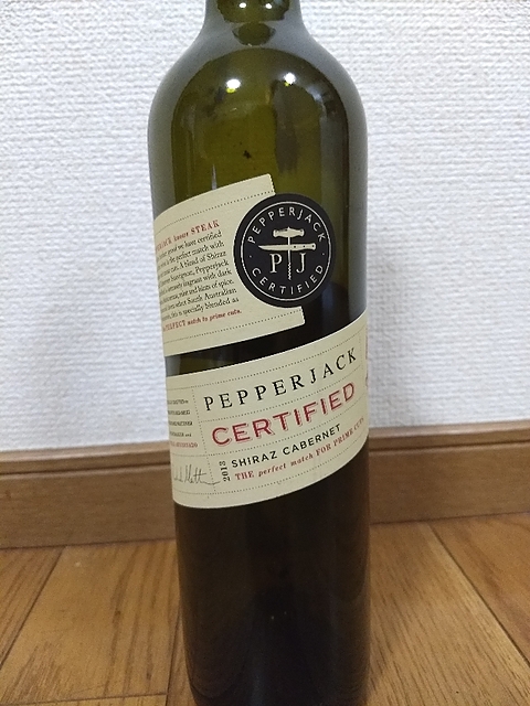 Pepperjack Certified Shiraz Cabernet(ペッパージャック サーティファイド シラーズ カベルネ)