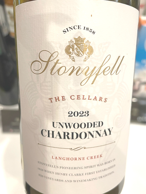 Stonyfell The Cellars Unwooded Chardonnay