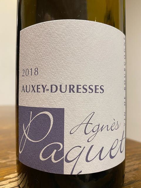 Agnès Paquet Auxey Duresses Blanc