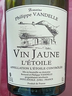 Dom. Philippe Vandelle L'Etoile Vin Jaune(ドメーヌ フィリップ・ヴァンデル レトワール ヴァン・ジョーヌ)