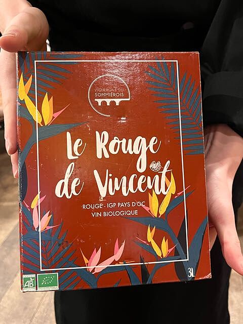 Les Vignerons du Sommiérois Le Rouge de Vincent