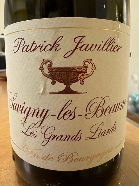 Patrick Javillier Savigny Lès Beaune Les Grands Liards