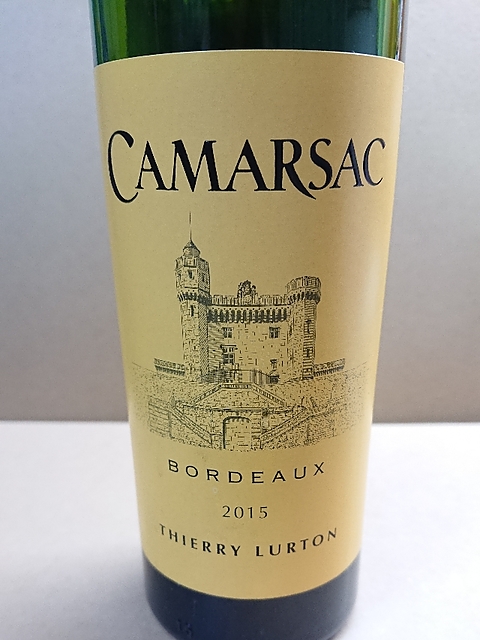 Ch. de Camarsac Bordeaux Rouge 2015(シャトー・ド・カマルサック ボルドー ルージュ)