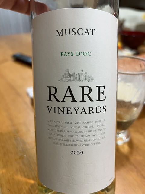 Rare Vineyards Muscat