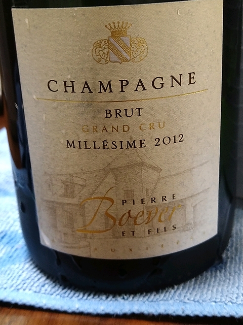 Pierre Boever Brut Millésime 2012(ピエール・ボヴェール ブリュット ミレジメ)