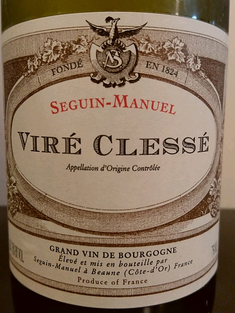 Seguin Manuel Viré Clessé