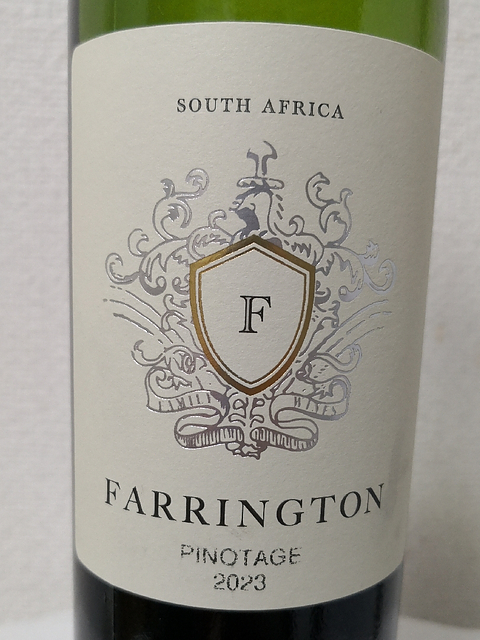 Farrington Pinotage(ファリントン ピノタージュ)