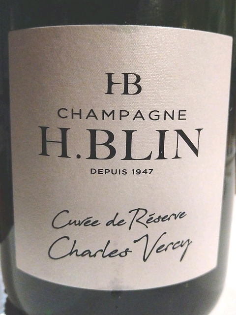 H. Blin Charles Vercy Cuvée de Réserve Brut(アンリ・ブラン シャルル・ヴェルシ キュヴェ・ド・レセルヴ ブリュット)