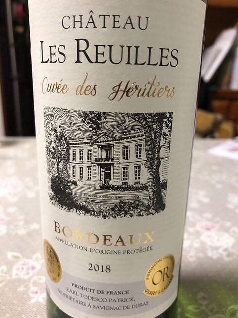 Ch. Les Reuilles Cuvée des Héritiers