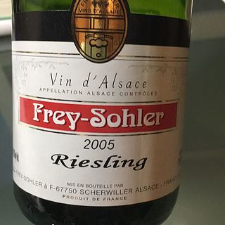 Frey Sohler Riesling Sigille Confrerie Saint Etienne