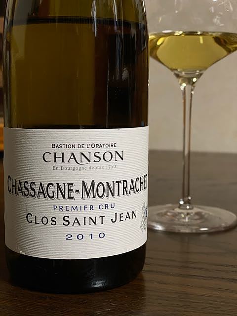 Dom. Chanson Chassagne Montrachet 1er Cru Clos Saint Jean(ドメーヌ・シャンソン シャサーニュ・モンラッシェ プルミエ・クリュ クロ・サン・ジャン)