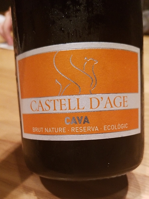 Castell d'Age Cava Brut Nature Reserva Ecológic(カステル・ダージュ カヴァ ブリュット・ナチュール レゼルヴァ エコロジック)