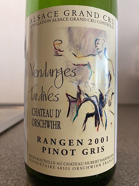 Ch. d'Orschwihr Pinot Gris Grand Cru Rangen Vendanges Tardives