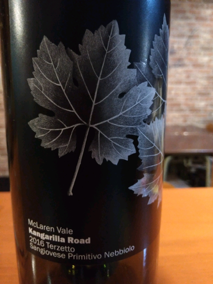 Kangarilla Road Terzetto 2016(カンガリーラ・ロード