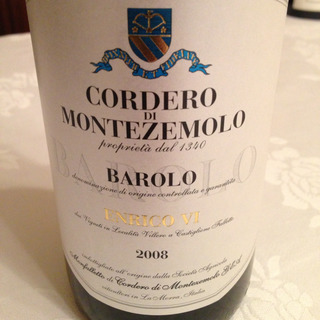 Cordero di Montezemolo Barolo Enrico VI(コルデロ・ディ・モンテツェモロ バローロ)