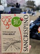 カンティーネ・ロンコ サン・クリスピーノ シラー メルロー ビオ