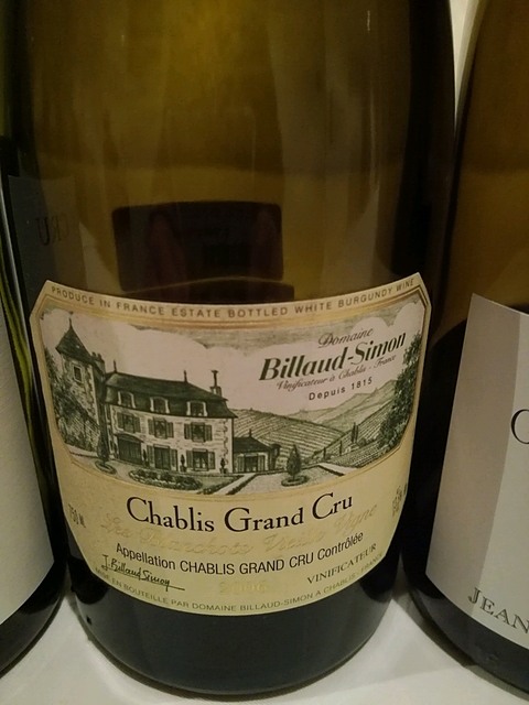 Dom. Billaud Simon Chablis Grand Cru Les Blanchots Vieille Vigne