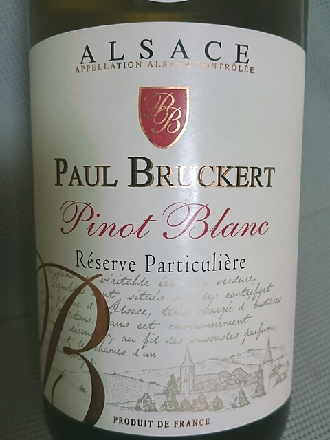 Paul Bruckert Pinot Blanc Réserve Particulière