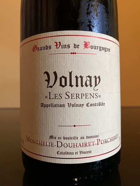 Monthélie Douhairet Porcheret Volnay Les Serpens(モンテリー・ドゥエレ・ポルシュレ ヴォルネイ レ・セルパン)