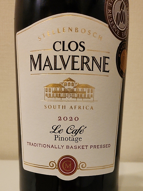 Clos Malverne Le Café Pinotage