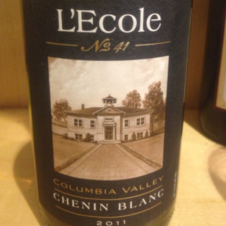 L'Ecole No 41 Chenin Blanc Columbia Valley 2011(レコール No.41 シュナン・ブラン コロンビア・ヴァレー)