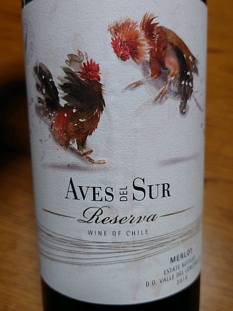 Aves Del Sur Merlot Reserva(アベス・デル・スール メルロー レゼルヴァ)