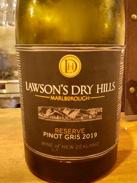 Lawson's Dry Hills Reserve Pinot Gris