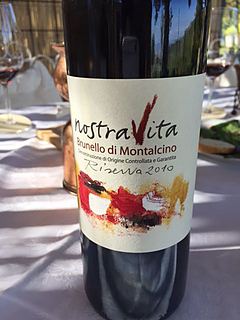 NostraVita Brunello di Montalcino Riserva(ノストラヴィータ ブルネッロ・ディ・モンタルチーノ リゼルヴァ)