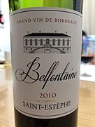 Belfontaine Saint Estèphe(2010)