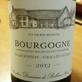 Dom. de Bellene Bourgogne Chardonnay Vieilles Vignes(ドメーヌ・ド・ベレーヌ ブルゴーニュ シャルドネ ヴィエイユ・ヴィーニュ)