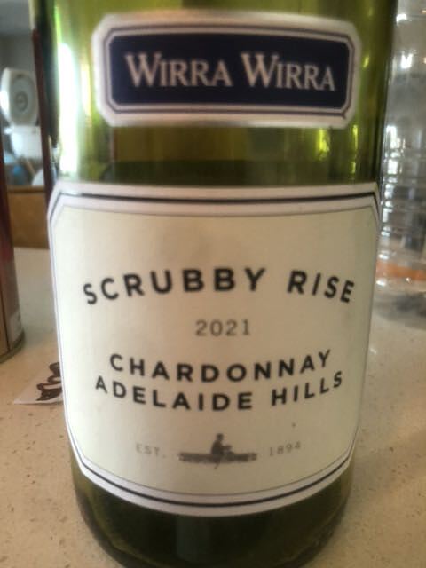 Wirra Wirra Scrubby Rise Chardonnay(ウィラ・ウィラ スクラビー・ライズ シャルドネ)