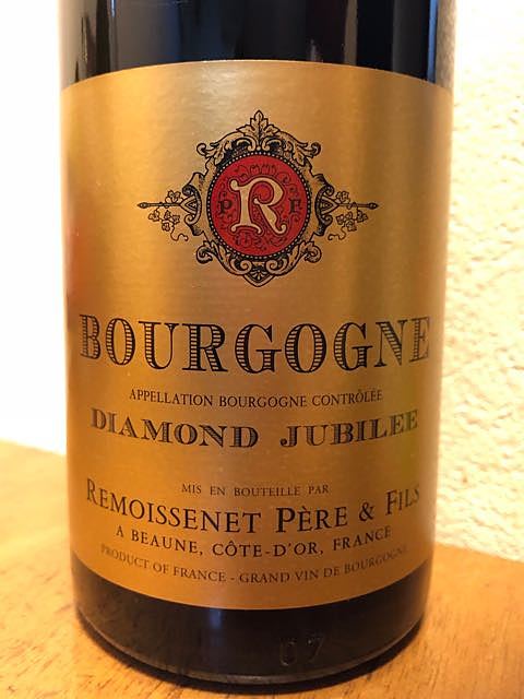 Remoissenet Père et Fils Bourgogne Diamond Jubilee Rouge(ルモワスネ・ペール・エ・フィス ブルゴーニュ ディアマン・ジュビリー ルージュ)