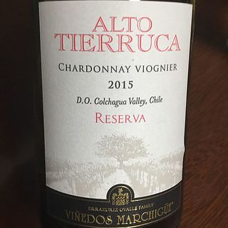 Viñedos Marchigüe Alto Tierruca Chardonnay Viognier Reserva(マルチゲ アルト・ティエルカ シャルドネ ヴィオニエ レゼルヴァ)