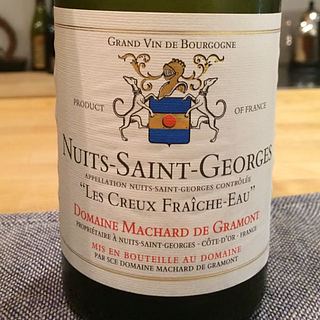 Dom. Machard de Gramont Nuits Saint Georges Les Creux Fraiche Eau(ドメーヌ・マシャール・ド・グラモン ニュイ・サン・ジョルジュ レ・クルー・フレシェ・ゾー)