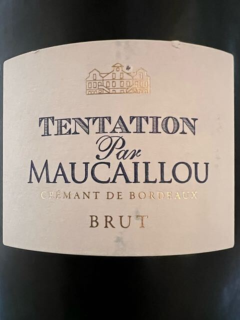 Tentation par Maucaillou Crémant de Bordeaux Brut