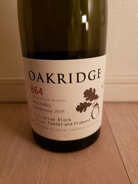 Oakridge 864 Chardonnay Drive Block Funder and Diamond Vineyard