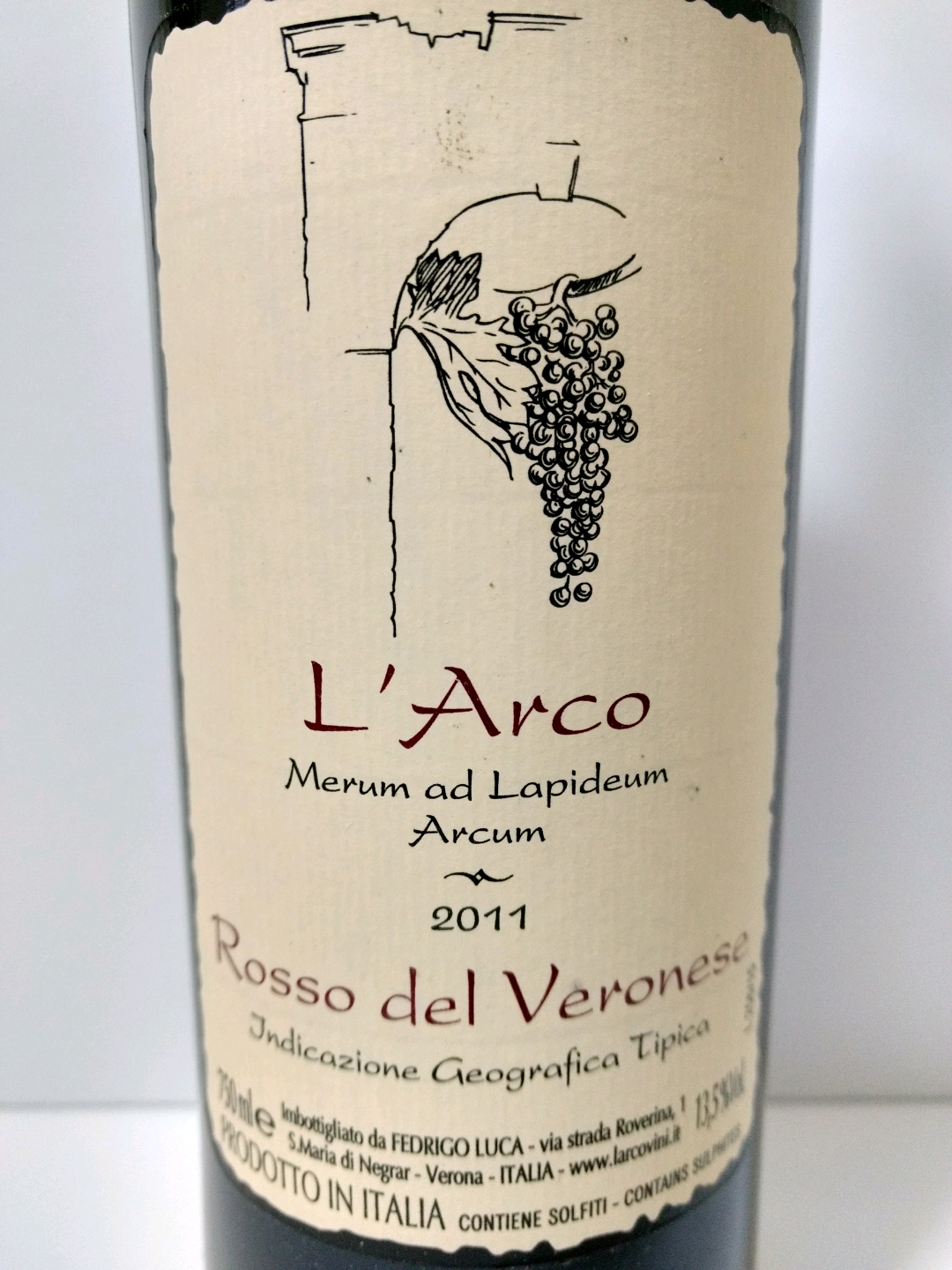 L'Arco ワインセット 3本 L'Arco Rosso del Veronese(ラルコ ロッソ・デル・ヴェロネーゼ