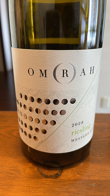 Omrah Riesling Western Australia(オムラ リースリング)
