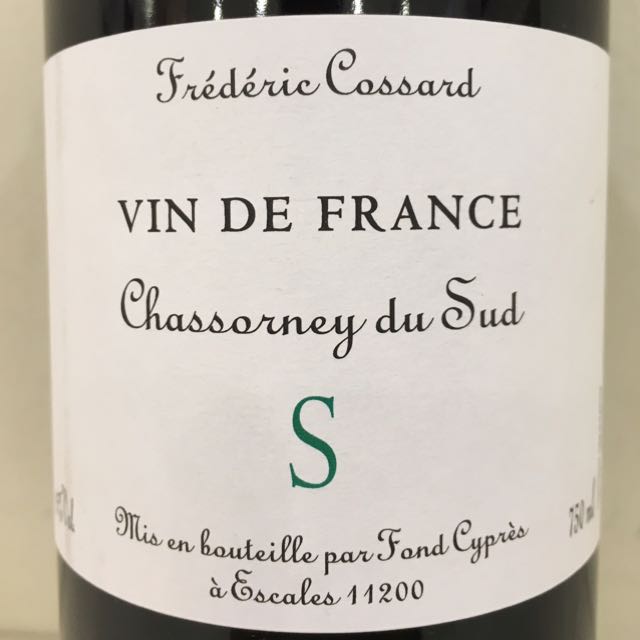 Frédéric Cossard Chassorney du Sud Cuvée | Vinica 無料の