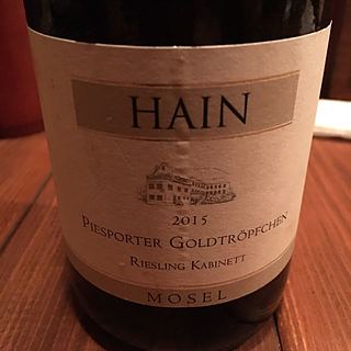 Hain Piesporter Goldtröpfchen Riesling Kabinett(ハイン ピースポーター・ゴルトトレプフェン リースリング カビネット)